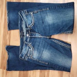 🌌‼️BIG SALE‼️🌌Women's Silver Lola Low Rise Bootcut Jeans